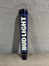 Bud Light Aluminum Logo Beer Tap Handle 12” Tall Raised Letters Nice  picture