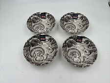 Queens by Churchhill 6.5in Earthware Turkey Serving Bowl Set of 4 AA01B15005 picture
