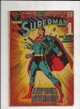 DC Superman No 233 Jan 1971 Neal Adams Cover Rare Used but Great condition  picture