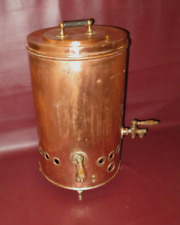 Antique Large Copper Two-Spigot Converted Still Water Cooler Dispenser - As-Is picture