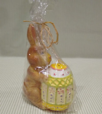 Vintage Easter Bunny Candle Rabbit with Easter Egg New NIP picture