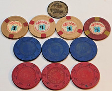 Casino Chips Lot Token Freeport Grand Bahama California Commerce Club Gaming picture