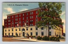 Wilmington DE-Delaware, Y.M.C.A. Building, c1942 Antique Vintage Postcard picture