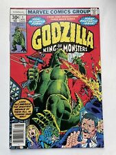 Godzilla King Of The Monsters #1 Marvel Comics 1977 MCU 🔑 HIGH GRADE picture