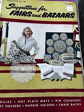 1953 Star Book 98 Suggestions for Fairs & Bazaars Doilies Pot Holders picture
