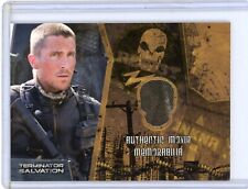 CHRISTIAN BALE as J CONNOR 2009 TOPPS TERMINATOR SALVATION MOVIE COMBAT FATIGUES picture