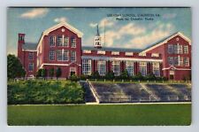 Staunton VA-Virginia, Lee High School, Antique, Vintage Postcard picture