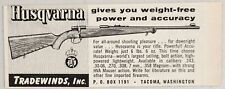 1962 Print Ad Husqvarna Bolt-Action Rifles Tradewinds Inc. Tacoma,Washington picture