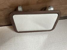 Vintage Clip In Car Visor Mirror Old Automobile Accessory 4”X6” picture
