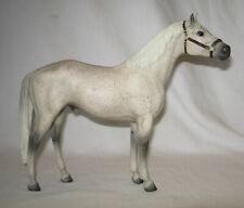 Breyer horse Spectacular Bid famous racehorse Thoroughbred TB white fleabit BODY picture