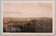 RPPC 100 Mile View From Hogback Mt., Marlboro, VT Real Photo Postcard (#4842) picture
