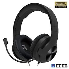 Mixer Hori Gaming Headset Standard for Nintendo Switch Black Online Voice Chat C picture