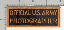 1945 Jeanette Sweet Collection Patch #134 Official US Army Photographer picture