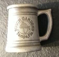 Miniature Beer Stein Mug Thimble Pewter Souvenirs Busch Gardens Tampa Africa  picture