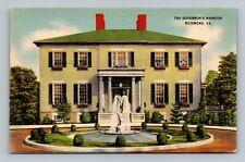Postcard Richmond VA Virginia The Governor's Mansion picture