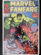 Marvel Fanfare #47 (Marvel) Incredible Hulk Spider-Man Newsstand picture