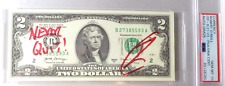 Robert O'Neill / Autographed Inscribed U.S $2.00 Bill / PSA Mint 10 Encapsulated picture