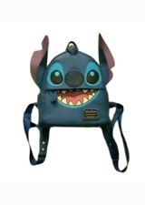 Disney Parks Loungefly Lilo & Stitch Mini Backpack Open Mouth Teeth Smile picture