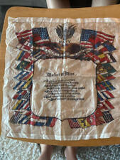 Pre-WWI US Navy Silk Handkerchief 
