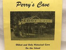 Vintage Perry’s Cave Souvenir Brochure Put In Bay Ohio Lake Erie Island picture