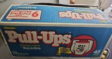 VINTAGE- Old Stock Rare Disney HUGGIES PULL-UPS Disposable Training Pants NEW  picture