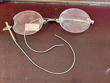 antique glasses asia metal broken sold as is picture