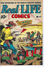 True Adventures Texas Ranger REAL LIFE COMICS No. 47 Feb 1949 Better Canada  picture