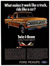1970 Ford F-Series Pickup Trucks - Original Magazine Print Advertisement picture