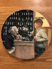 Vintage￼ 1993 Edwin M. Knowles / Norman Rockwell / THE JEWELER Collector Plate picture