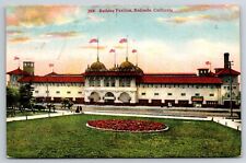 Postcard Bathing Pavilion in Redondo, California Posted 1913 picture