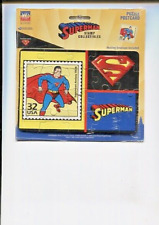 SUPERMAN STAMP/PUZZLE POSTCARD USPS-COMEMMORATIVE 1988 picture