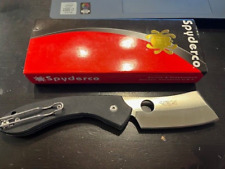 Spyderco Roc Cleaver Liner Lock Knife - NEAR MINT IN BOX - C177GP picture