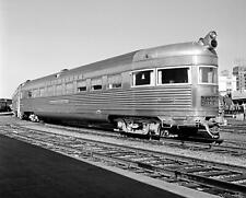 1960 Fort Worth & Denver City SILVER FLASH Train 8.5x11 Railroad PHOTO picture