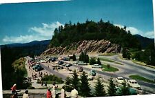 Vintage Postcard- Newfound Gap Parking Area, Great Smoky Mountains Nati 1960s picture