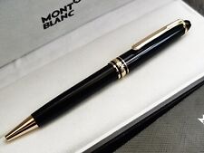 New Montblanc Gold Finish Meisterstuck Classique Luxury Ballpoint Pen 164 picture