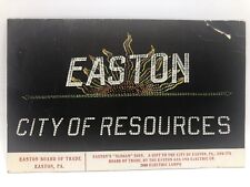 Postcard Easton Pennsylvania City of Resources Easton Board of Trade Unposted picture