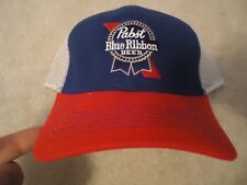 Pabst Blue Ribbon Beer PBR Baseball Hat Cap One Size Fits All picture