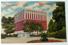 1940's  POSTCARD THE POSH HOTEL TULLER DETROIT MICHIGAN MOST POPULAR HOTEL #2289 picture