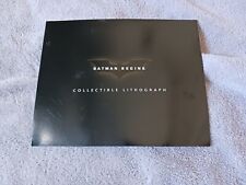 BATMAN BEGINS*COLLECTIBLE LITHOGRAPH*2005 WARNER BROS. picture