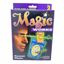 Vintage (1994) Milton Bradley Magic Works Secret Slate Magic Trick New In Box picture