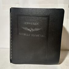 Vintage Jeppesen (Piedmont Airlines) Pilot Airway Route Manual Binder 1980 picture