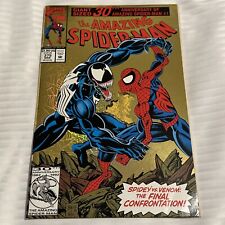 The Amazing Spider-Man #375 (1993) Giant Sized Gold Foil Cover 1st Anne Weying picture