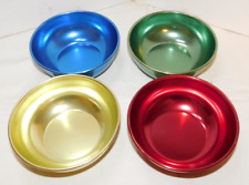 AWESOME Mid Century Modern MCM Set of 4 Aluminum Bowls by Westbend picture