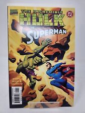 Incredible Hulk vs Superman 1999 Marvel DC Comic Book High Grade picture