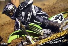 OAKLEY 2005 James BUBBA Stewart MOTO-X  promo poster Flawless NEW old stock picture