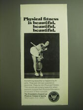1974 President's Council on Physical Fitness & Sports Advertisement picture