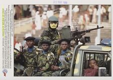 Africa Congo Civil War conflict Troops military A24 A2444 Original Vintage Photo picture