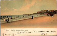 Nantasket Beach Massachusetts The Beach Rotograph  C-1906 Postcard picture