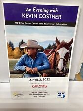 Kevin Costner An Evening With Program Tyler, Texas picture