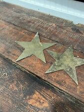 AWESOME BRASS STARS LOT OF 2 AMERICANA picture